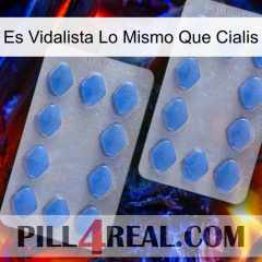 Is Vidalista The Same As Cialis 20